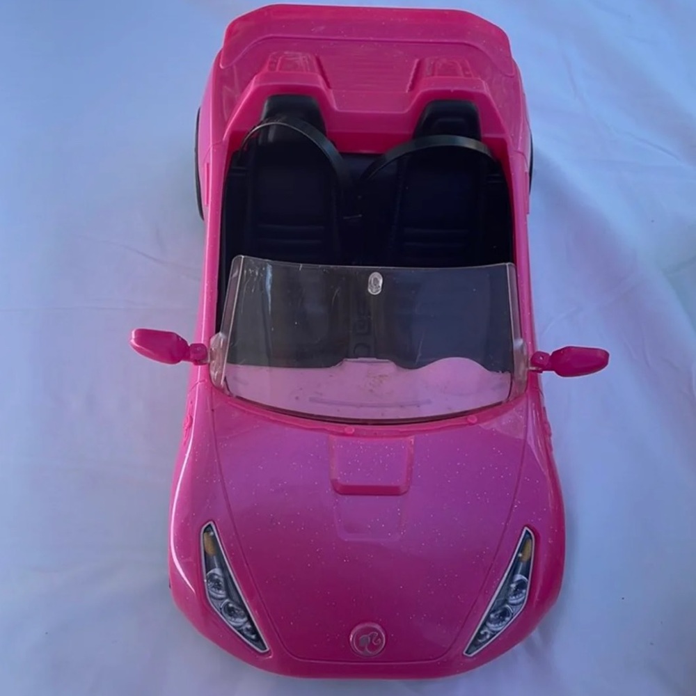 Barbie race car